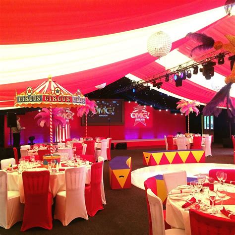 Indulge in the whimsy of a magic circus party at our hall